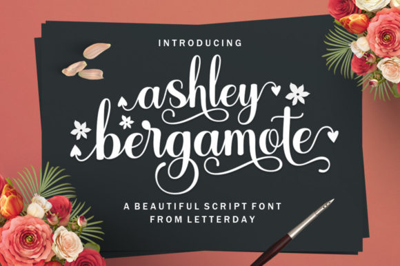 Ashley Bergamote: A Handwritten Font That Earned Its Spot in My Branding Kit