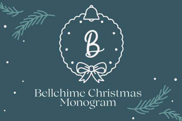 Bellchime Christmas Monogram Brings Elegance to Handmade Products