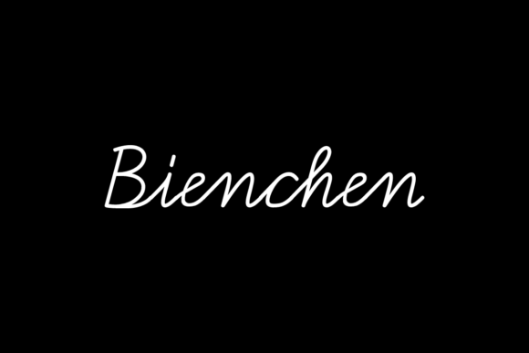 Bienchen: A Handwritten Typeface for Small Business Branding