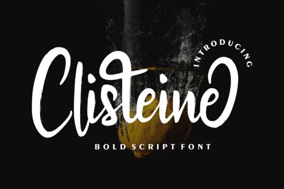 Clisteine: A Handwritten Script Font That Brings Warmth to Web Design