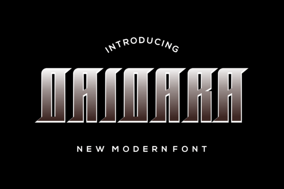 Daidara: The Modern Slab Serif Font Your Brand Needs