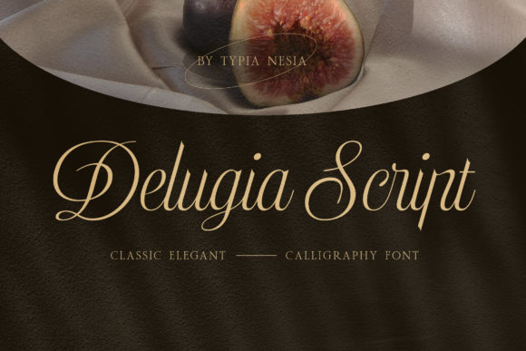 Delugia: A Script Typeface for Modern Web Design
