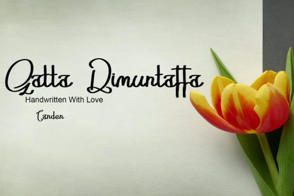 Gatta Dimuntaffa Font Review: A Handwritten Typeface Worth Testing
