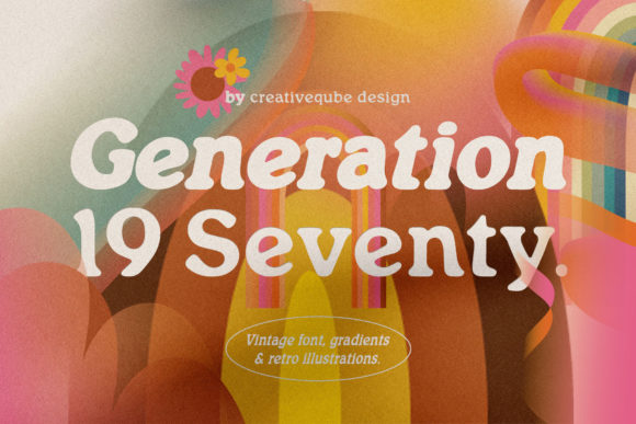 Generation 19 Seventy: A Vintage Serif Font for Digital Creators