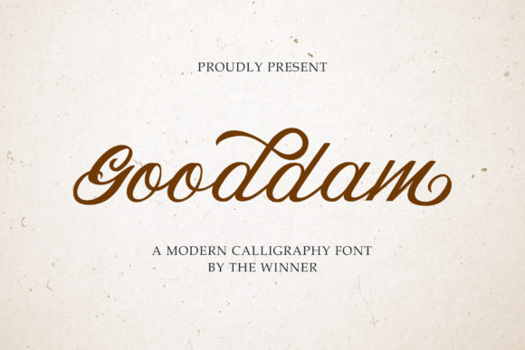 Gooddam Font Review: A Script Typeface for Web Design