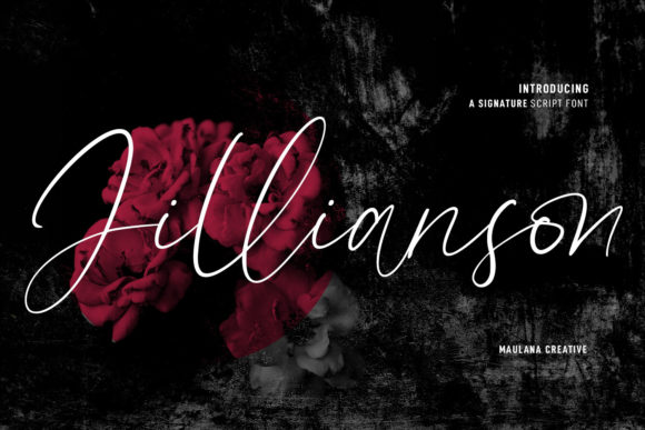 Jillianson: A Delicate Script Font for Modern Web Design