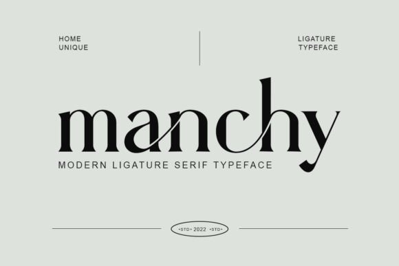 Manchy: A Serif Font with Genuine Character for Modern Design