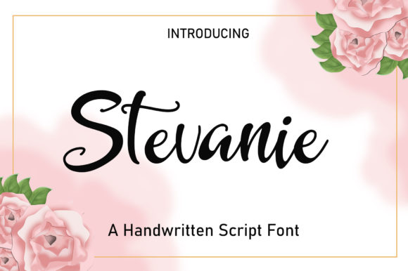 Stevanie Font Review: A Cute Script That Elevates Small Business Branding