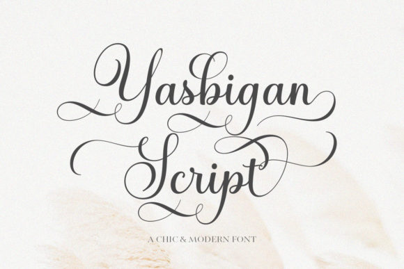 Yasbigan: A Script Font That Elevates Your Small Business Brand